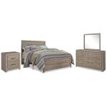 Culverbach Queen Panel Bed, Dresser, Mirror and Nightstand