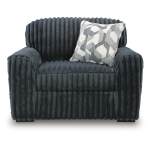 Midnight-Madness Oversized Chair and Ottoman - Image 5