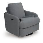 Alainmont Next-Gen Nuvella Swivel Power Recliner - Image 6