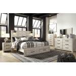 Cambeck King Panel Storage Bed, Dresser, Mirror, Chest and 2 Nightstands - Image 2