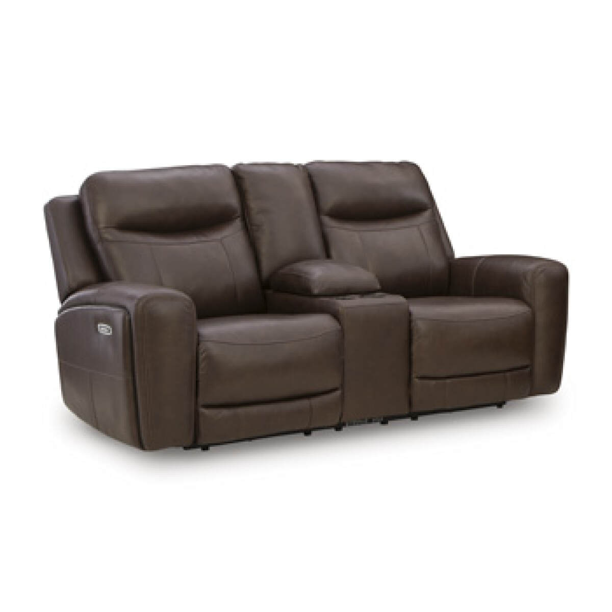 1cb960b57fc72ecbc1a9e309b3bfcc51 Gravier Power Reclining Loveseat with Console - Image 1