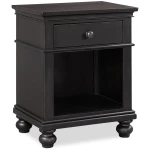 Oxford 1 Drawer Ns I07-451N-BLK-1