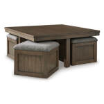 Boardernest Coffee Table with 4 Stools