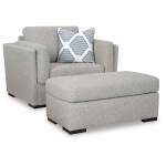 Evansley Oversized Chair and Ottoman
