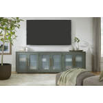 Perry 97" Console W/ 6 Doors MAA1270-BLK MAA1270-BLK - Image 3