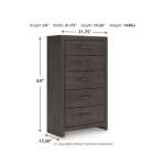 Prendonea Full Panel Bed, Dresser, Mirror, Chest and Nightstand - Image 18
