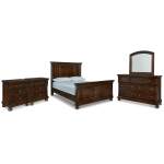 Porter Queen Panel Bed, Dresser, Mirror and 2 Nightstands - Image 2
