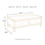Todoe Coffee Table and End Table - Image 7