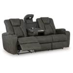 Batavia Pier Reclining Sofa with Drop Down Table - Image 4