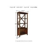 Baldridge 75" Bookcase - Image 5