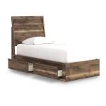 Chirason Twin Panel Bed with Storage, Dresser and Mirror - Image 12
