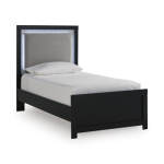 Maeling Twin Upholstered Panel Headboard