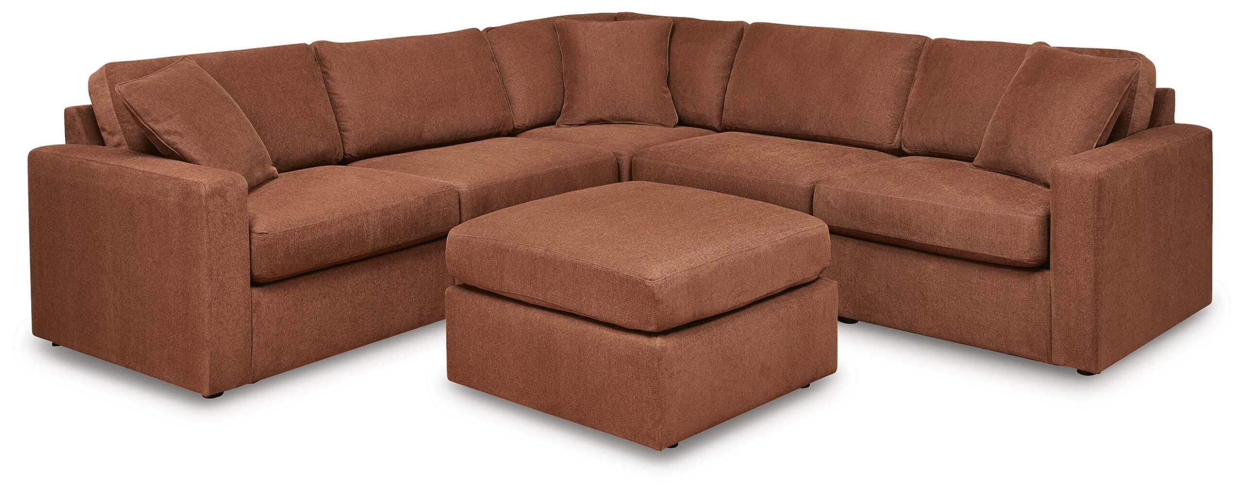 1f29b4ab3eb5f4354440d6caaa0be3ce Modmax 5-Piece Sectional and Ottoman - Image 1
