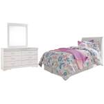 Anarasia Twin Sleigh Headboard, Dresser and Mirror