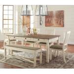 Bolanburg Dining Table with 4 Chairs and Bench - Image 4