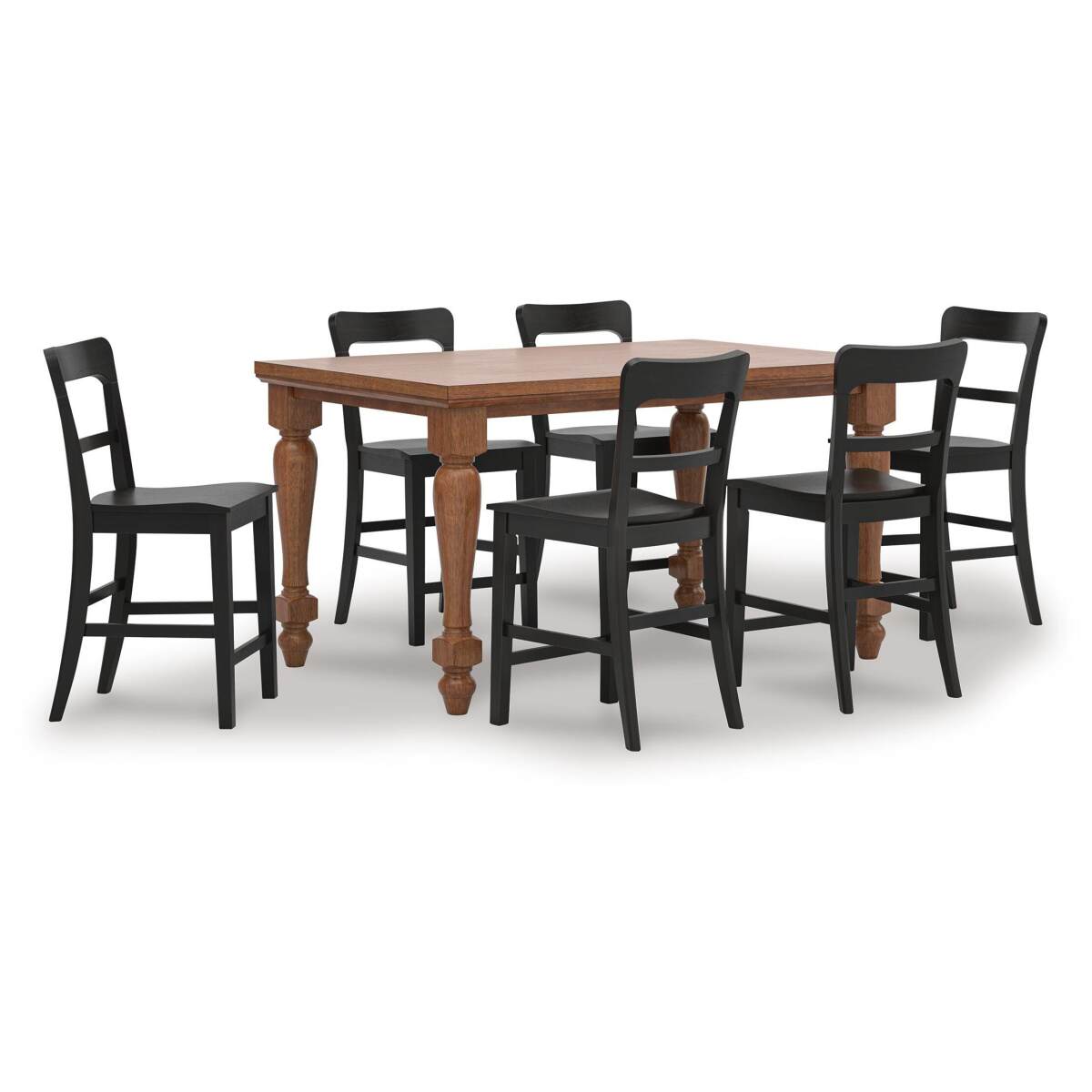 2098d5be2e63e16ddb83e82e13b716ca Greddinton Counter Height Dining Table and 6 Barstools - Image 1