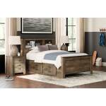 Trinell Full Bookcase Bed with 2 Storage Drawers - Image 3