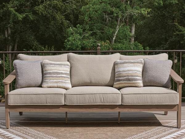Harmony Headlands Outdoor Sofa with Cushion - Image 3