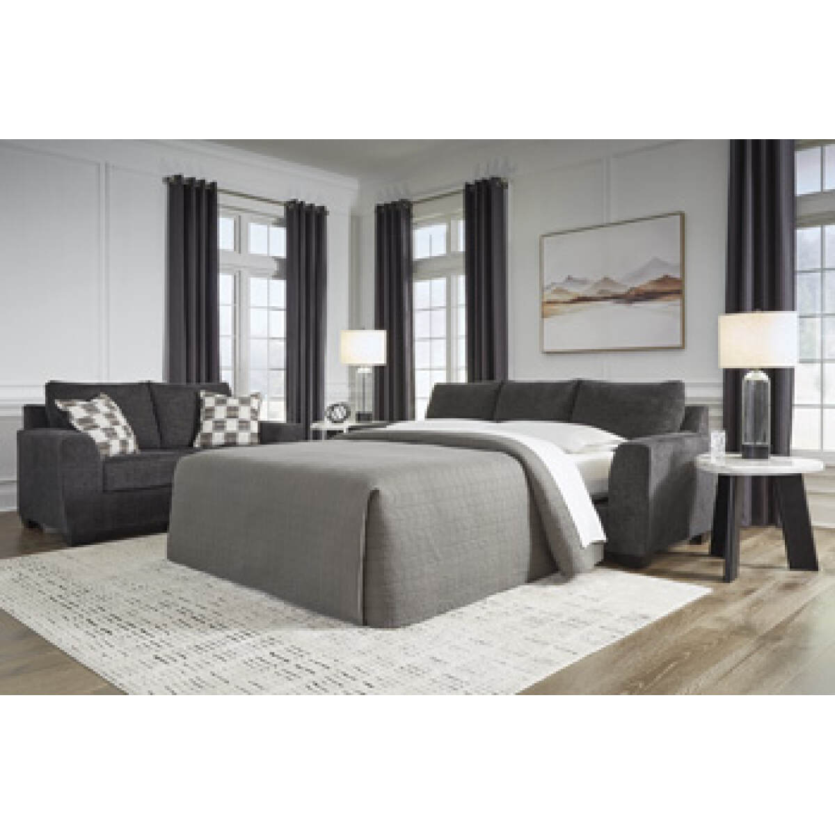 21b0c2185cdf21f7d5050d3898570797 Loreo Queen Sofa Sleeper - Image 1