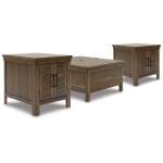 Moriville Lift-top Coffee Table and 2 End Tables