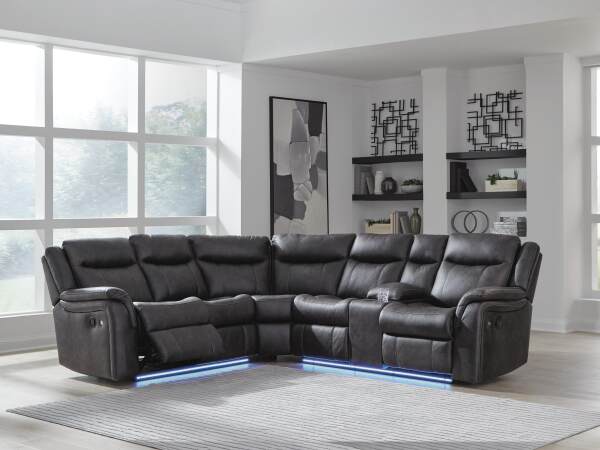 Sultan Meadow 2-Piece Reclining Sectional - Image 3