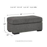 Gardiner Oversized Chair and Ottoman - Image 13