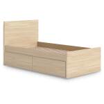 Onita Twin Panel Platform Bed with 1 Side Storage - Image 5
