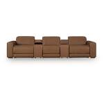 Magic Man 5-Piece Power Reclining Sectional with Console