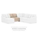 LadyMae Armless Loveseat - Image 3