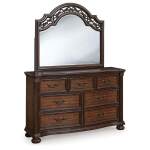 Lavinton Queen Poster Bed, Dresser, Mirror, Chest and Nightstand - Image 3
