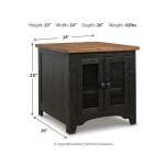 Valebeck Coffee Table and 2 End Tables - Image 8