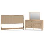 Cielden King Panel Headboard, Dresser and Mirror - Image 2