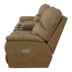 Trouper Power Reclining Loveseat w/ Headrest, Lumbar & Console - X49724 - Image 3