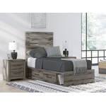 Graystorm Twin/Full Under Bed Storage