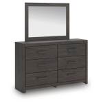 Prendonea Full Panel Bed, Dresser and Mirror - Image 4