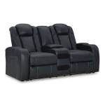 Fyne-Dyme Power Reclining Loveseat with Console - Image 2