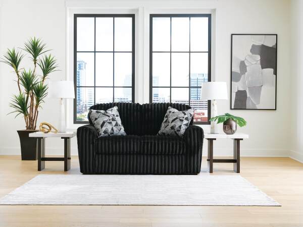 Midnight-Madness Sofa, Loveseat and Oversized Chair - Image 13