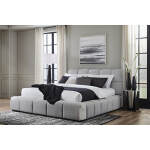 Grendusk Queen Upholstered Headboard/Footboard/Bunkie Board