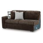 Midnight-Madness 4-Piece Sectional and Oversized Accent Ottoman - Image 11