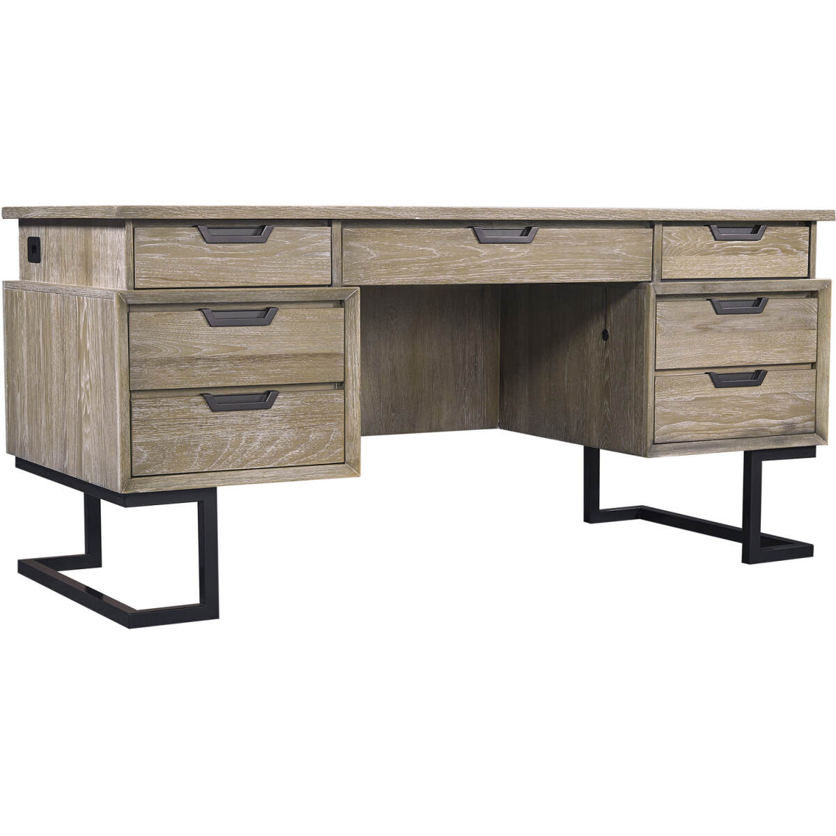 24c827c48c74b2978cbc2cc78f262c80 Harper Point 66" Executive Desk IHP-304-KHA - Image 1