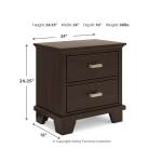Covetown Full Panel Bed, Chest and Nightstand - Image 14