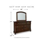 Porter Queen Panel Bed, Dresser, Mirror and 2 Nightstands - Image 4