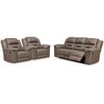 Stoneland Reclining Sofa and 2 Recliners
