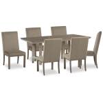 Chrestner Dining Table and 6 Chairs