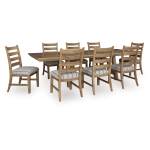 Ridgester Extension Dining Table and 8 Chairs