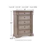 Blairhurst Queen Panel Bed, Dresser, Mirror, Chest and Nightstand - Image 10