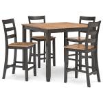 Gesthaven Counter Height Dining Table and 4 Barstools (Set of 5) - Image 2