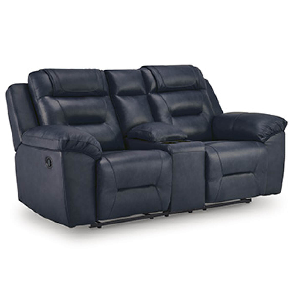 26930aa2f9d4e35b57b61aba95be7e6e Beaman Peak Reclining Loveseat with Console - Image 1