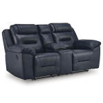 Beaman Peak Reclining Loveseat with Console