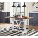 Valebeck Counter Height Dining Table and 8 Barstools - Image 12